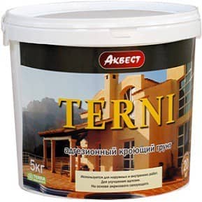 Купить Грунтовка Аквест Terni кроющая адгезионная 5 кг по низкой цене