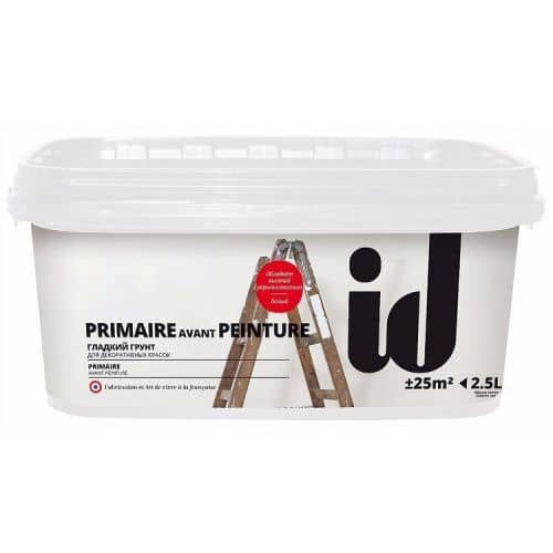 Купить Грунтовка ID Primate Avant Peintur гладкая 2,5 л по низкой цене