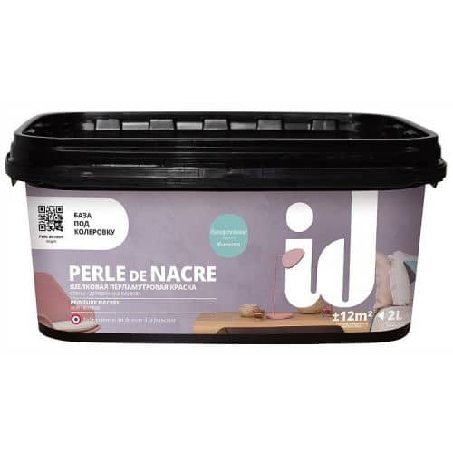 Купить Краска ID Perle de Nacre шелковая декоративная 2 л по низкой цене
