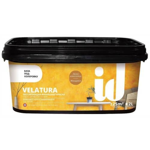 Купить Краска ID Velatura декоративная лессирующая 2 л по низкой цене