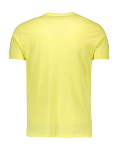 Купить Футболка Piazza Italia con stampe a fantasia жёлтая по низкой цене