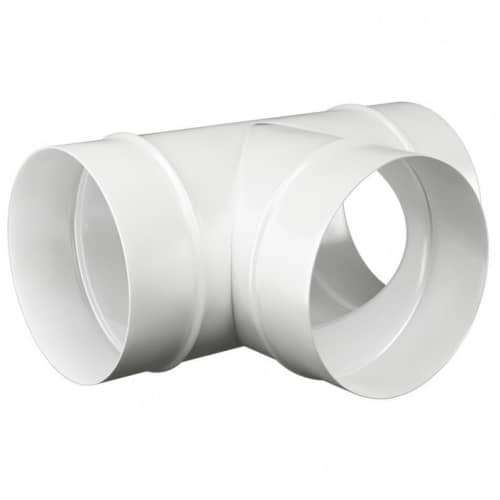 Купить Тройник Era 10ТМ Т-образный, металлический, для круглых вентиляционных каналов D100 по низкой цене