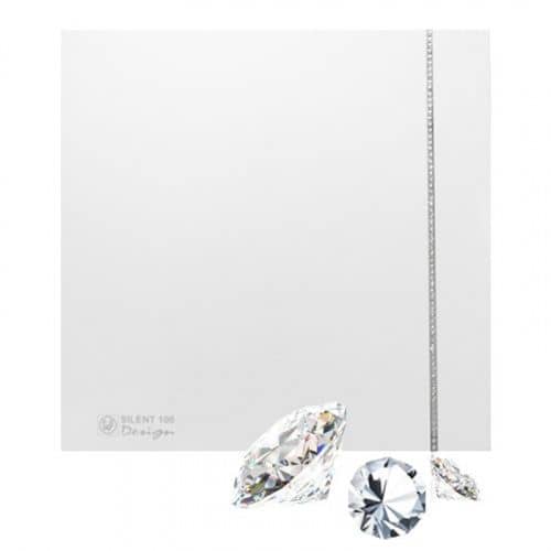 Купить Вентилятор S&P Silent-100 CZ Swarovski Desing вытяжной по низкой цене