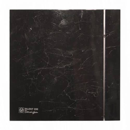 Купить Вентилятор S&P Silent-200 CZ Desing 4C Marble Black вытяжной по низкой цене
