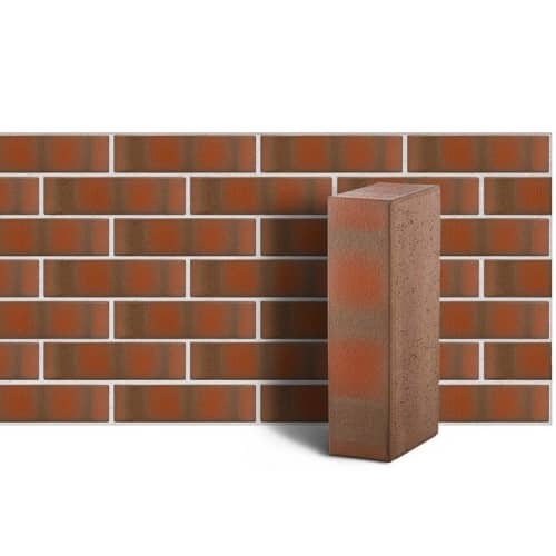 Купить Кирпич ЛСР красный пестрый облицовочный 1NF 250х120х65 мм по низкой цене