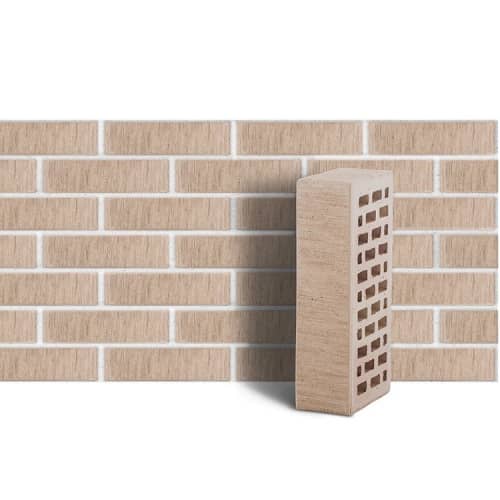 Купить Кирпич ЛСР светло-серый тростник облицовочный 1NF 250х120х65 мм по низкой цене