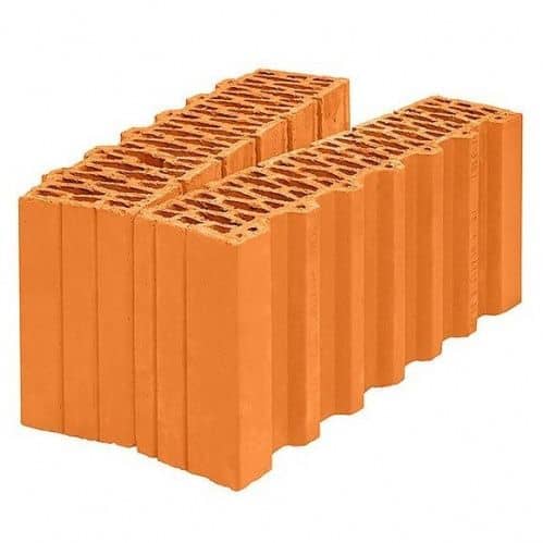 Купить Блок Wienerberger Porotherm 44 1/2 M100 керамический доборный 440х250х219 мм по низкой цене