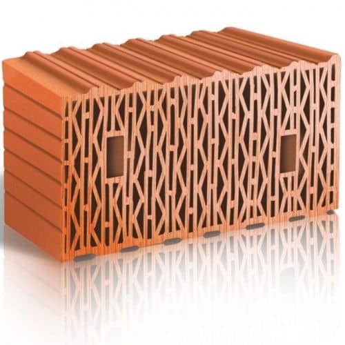 Купить Блок ЛСР 12,35 NF теплый М100 керамический 440х250х219 мм по низкой цене