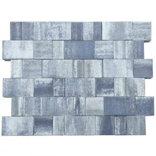 Купить Тротуарная плитка Braer Старый город Ландхаус Color Mix Туман мультиформат 60 мм по низкой цене