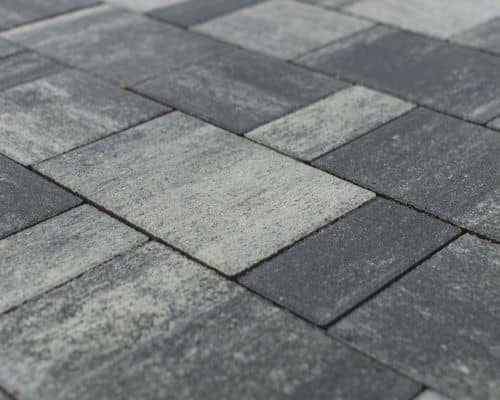 Купить Тротуарная плитка Braer Старый город Ландхаус Color Mix Туман мультиформат 60 мм по низкой цене