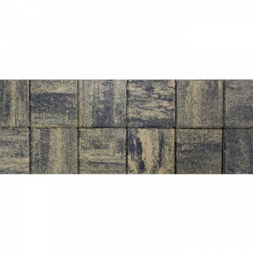 Купить Тротуарная плитка Steingot Color Mix Stein Black Gold №16 квадрат 200х200х60 мм по низкой цене