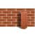Купить Клинкер ЛСР Лондон красный классик фасадный гладкий 0,71 NF 250х85х65 мм по низкой цене