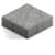 Купить Тротуарная плитка Steingot Color Mix Stein Silver №12 квадрат 200х200х60 мм по низкой цене