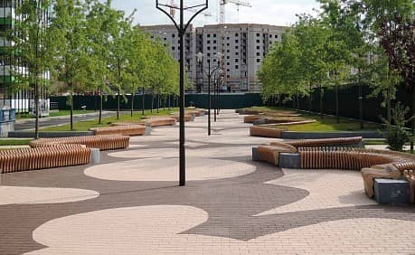 Купить Клинкер ЛСР Венеция тротуарный белый 200х100х50 мм по низкой цене