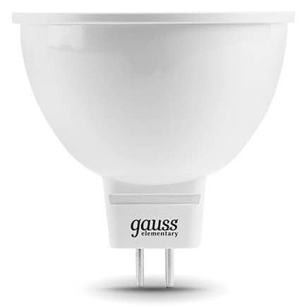 Купить Лампа Gauss 13524 Elementary MR16 3,5W GU5.3 4100K светодиодная по низкой цене