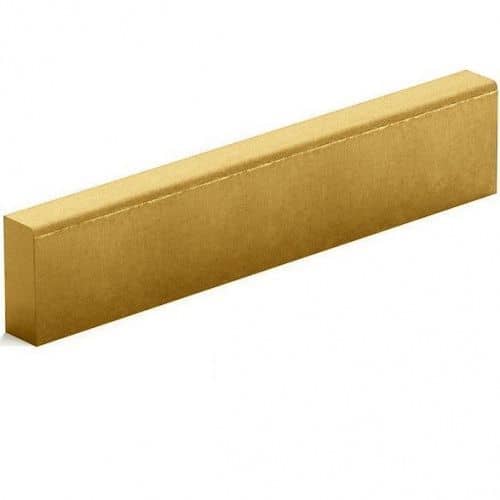 Купить Бордюр Steingot тротуарный, из белого цемента, желтый 1000х200х80 мм по низкой цене