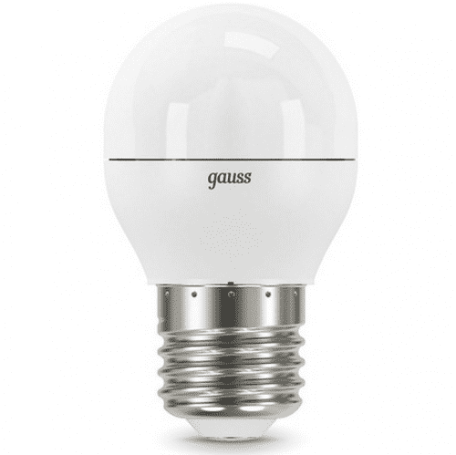 Купить Лампа Gauss 105102207 Globe E27 6.5W 4100К светодиодная по низкой цене