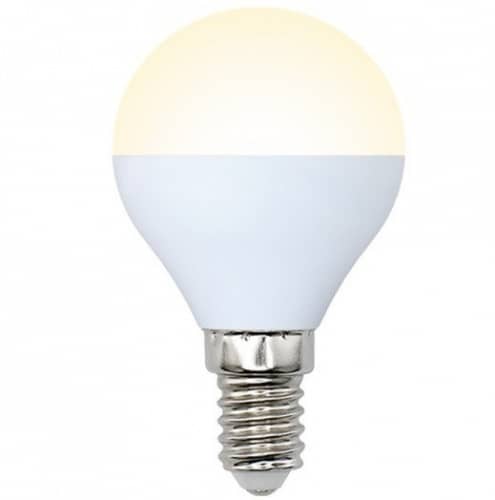 Купить Лампа Volpe Norma LED-G45-9W/NW/E14/FR/NR 4000K светодиодная по низкой цене