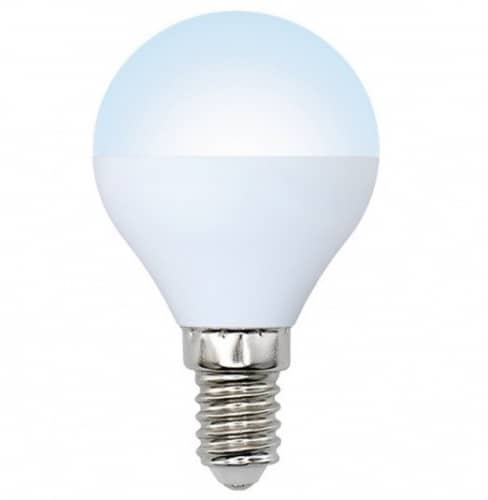 Купить Лампа Volpe Norma LED-G45-9W/NW/E14/FR/NR 4000K светодиодная по низкой цене