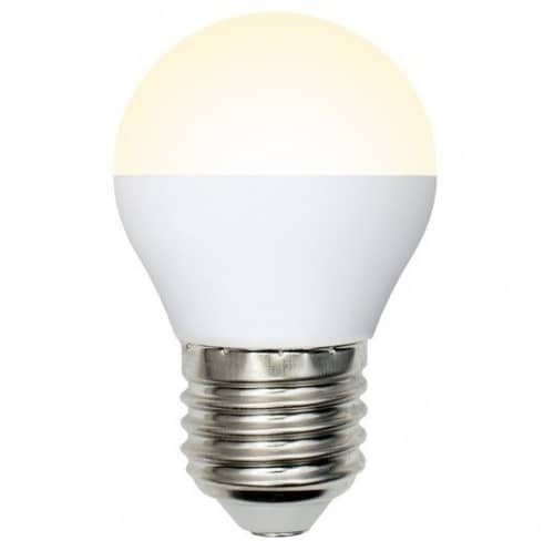 Купить Лампа Volpe Norma LED-G45-9W/WW/E27/FR/NR 3000K светодиодная по низкой цене