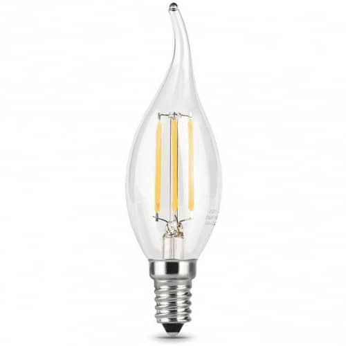 Купить Лампа Gauss 104801205 Filament Candle tailed 5W E14 4100K светодиодная по низкой цене