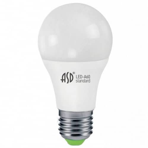 Купить Лампа ASD Standard A60 15W Е27 3000К светодиодная по низкой цене