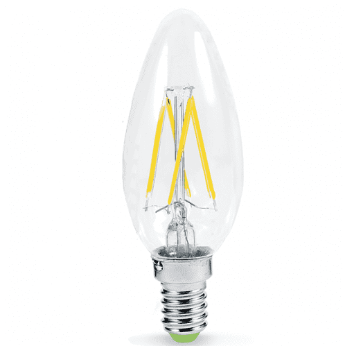 Купить Лампа In-Home Deco Свеча прозрачная 7W Е14 4000К светодиодная по низкой цене