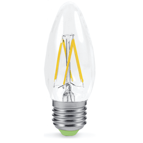 Купить Лампа In-Home Deco Свеча прозрачная 7W Е27 4000К светодиодная по низкой цене