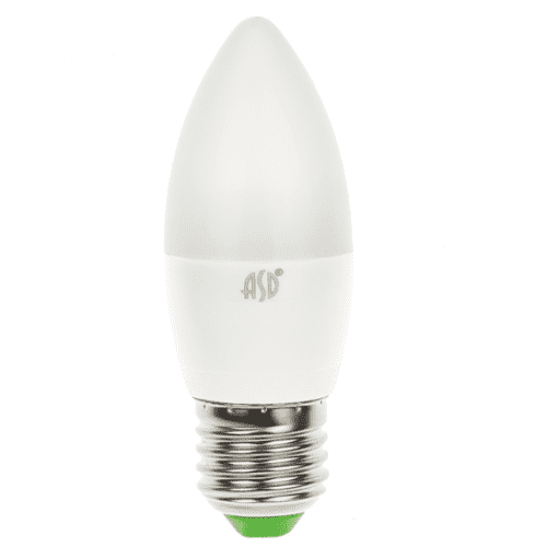 Купить Лампа ASD Standard Свеча 7,5W Е27 4000К светодиодная по низкой цене