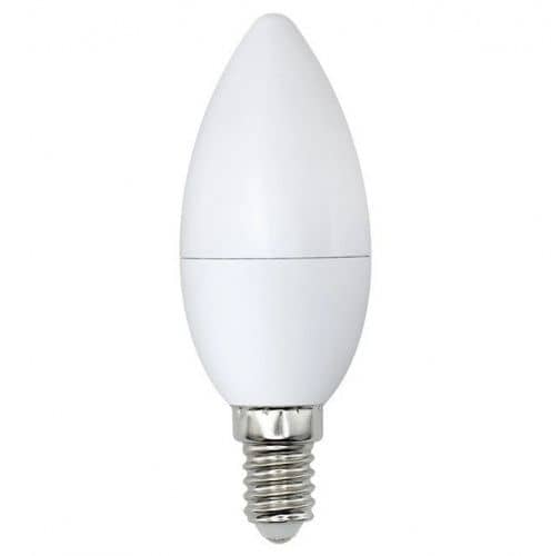 Купить Лампа Volpe Norma LED-C37-9W/NW/E14/FR/NR 4000K светодиодная по низкой цене