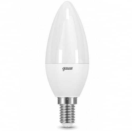 Купить Лампа Gauss 103102110 Candle E27 9.5W 3000К светодиодная по низкой цене