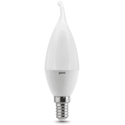 Купить Лампа Gauss 104101110 Candle tailed E14 9.5W 3000K светодиодная по низкой цене