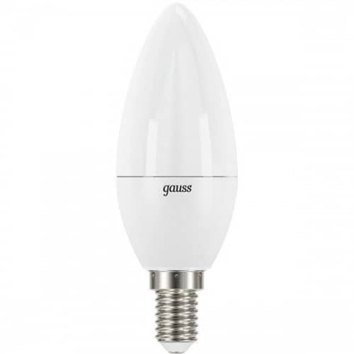 Купить Лампа Gauss 103101207-D Candle-dim E14 7W 4100К диммируемая светодиодная по низкой цене