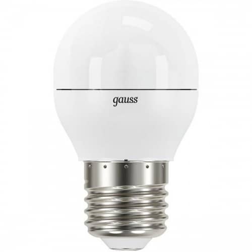 Купить Лампа Gauss 105102107-S Globe E27 7W 2700K step dimmable светодиодная по низкой цене