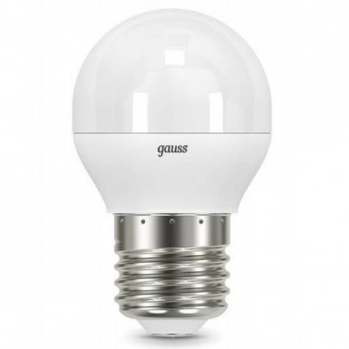 Купить Лампа Gauss 105102210 Globe E27 9.5W 4100K светодиодная по низкой цене