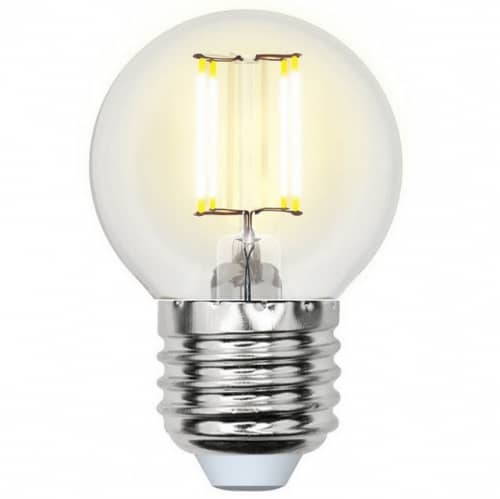 Купить Лампа Uniel Air LED-G45-7,5W/E27 прозрачная 3000K светодиодная по низкой цене