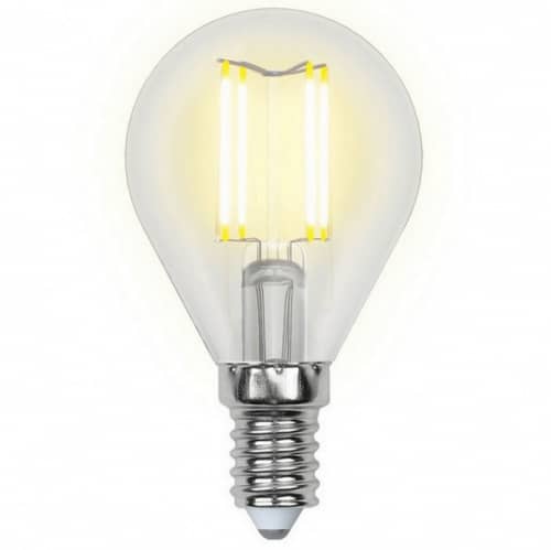 Купить Лампа Uniel Air LED-G45-7,5W/E14 прозрачная 4000K светодиодная по низкой цене