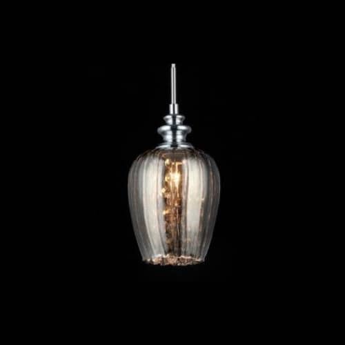Купить Светильник Maytoni Fusion F003-11-N дымчатый E14 40W 220V подвесной по низкой цене