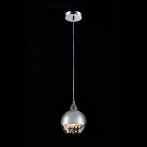 Купить Светильник Maytoni Fusion F012-11-N хром E14 60W 220V подвесной по низкой цене