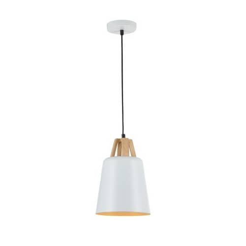 Купить Светильник Maytoni Loft T019-01-W белый E27 60W 220V подвесной по низкой цене