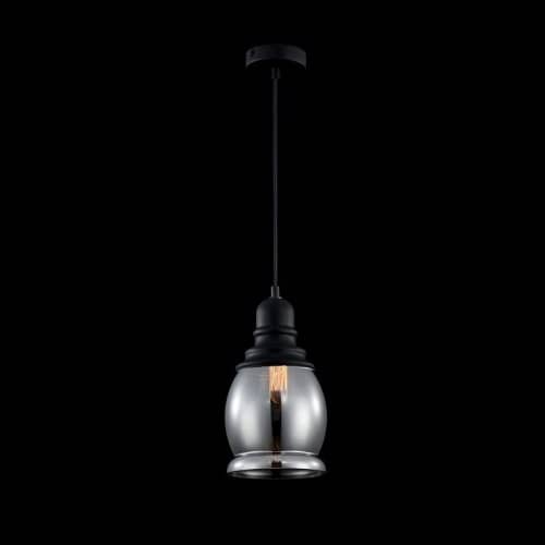Купить Светильник Maytoni Loft T162-00-B дымчатый E27 60W 220V подвесной по низкой цене