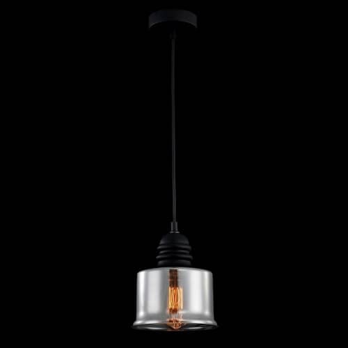 Купить Светильник Maytoni Loft T162-01-B дымчатый E27 60W 220V подвесной по низкой цене