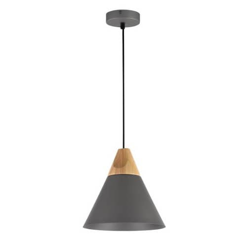 Купить Светильник Maytoni Modern MOD359-01-C серый E27 60W 220V подвесной по низкой цене