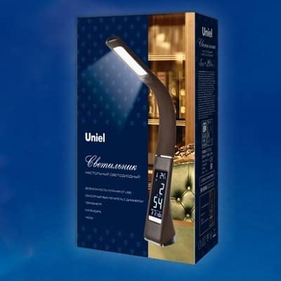 Купить Лампа Uniel TLD-542 Brown 5W с сенсорным выключателем настольная по низкой цене