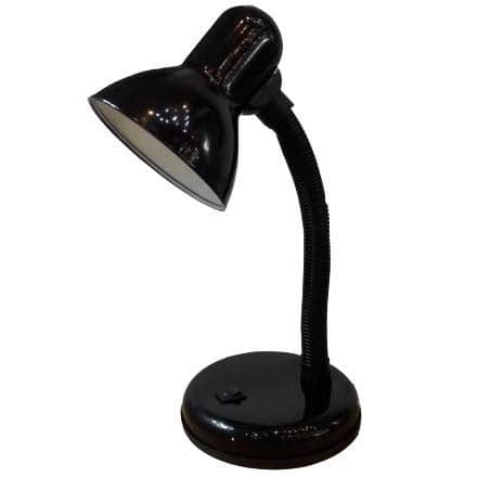 Купить Лампа General GTL-028 черная E27 60 Вт настольная по низкой цене