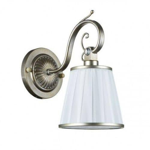 Купить Бра Maytoni Brezza ARM002-01-NG белое E14 40W 220V по низкой цене