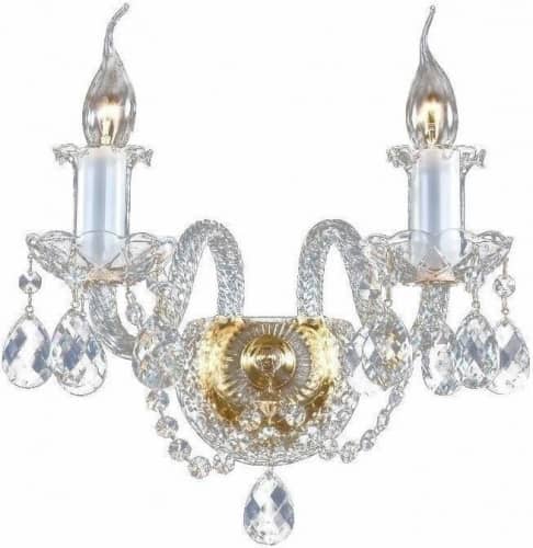 Купить Бра Maytoni Lira ARM907-02-G золото E14 2х60W 220V по низкой цене