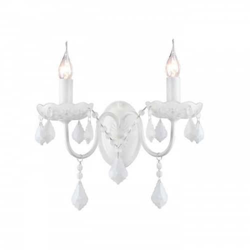 Купить Бра Maytoni Contrast ARM220-02-W белое E14 2х60W 220V по низкой цене