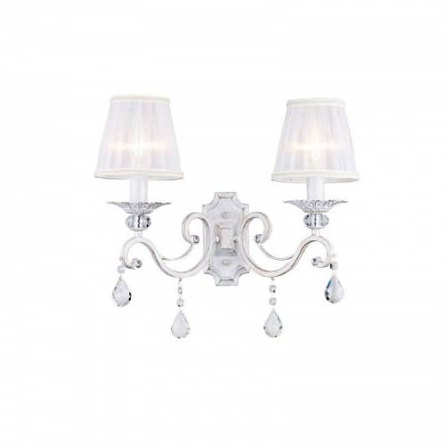 Купить Бра Maytoni Grace ARM247-02-G белое E14 2х40W 220V по низкой цене