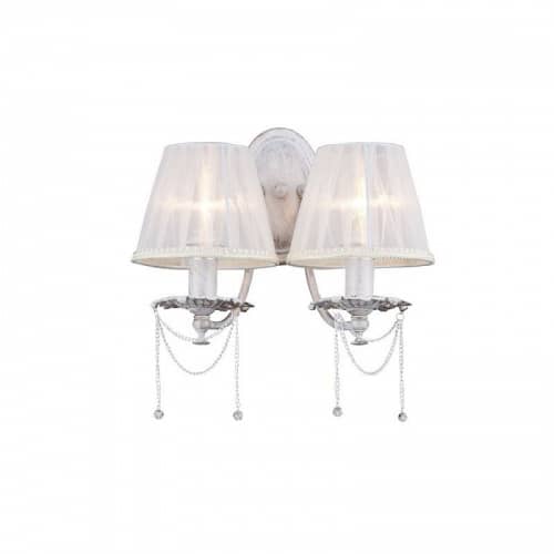 Купить Бра Maytoni Lolita ARM305-02-W белое E14 2х40W 220V по низкой цене